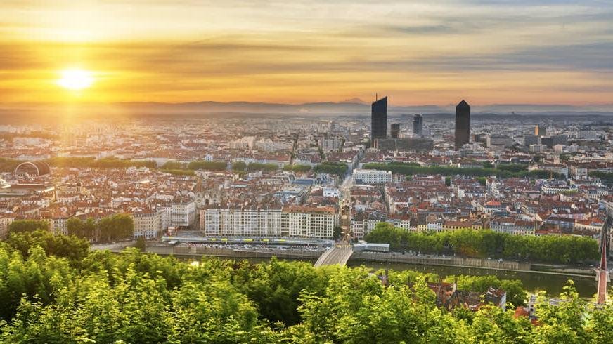 Panorama en début de visite