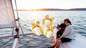 Bon cadeau: Coucher de soleil en mer